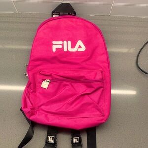 SMALL PINK BAG FILA BACKPACK